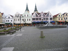 Der Marienplatz von Zilina