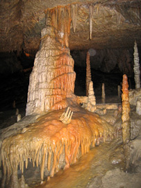 Die Freiheitshhle Demnovska jaskyna slobody in der Nhe von Liptovsky Mikulas