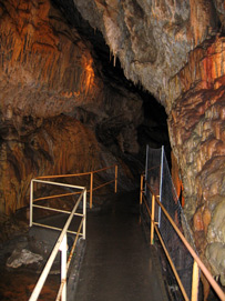 Weg durch die Freiheitshhle in der Nhe von Liptovsky Mikulas