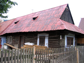 In den Drfern der Slowakei berwiegen Holzhuser