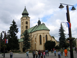 Sankt Nikolaus Kirche in Liptovsky Mikulas