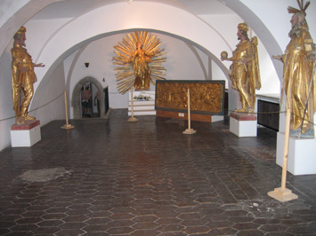 Innenansicht vom Cerveny Klastor (Rotem Kloster)