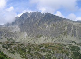 Gerlachovsky stit (Gerlach Spitze), mit 2.655m der hchste Berg der Hohen Tatra