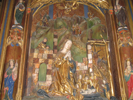 Wetvoller Seitenaltar in der Basilika des h. gidius in Bardejov (Bartfeld)