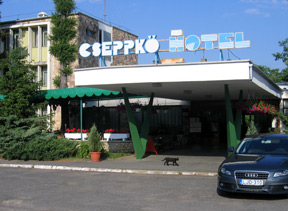 Cseppk-Hotel in Aggtelek, Ungarn - nahe dem Eingang zur Tropfsteinhhle