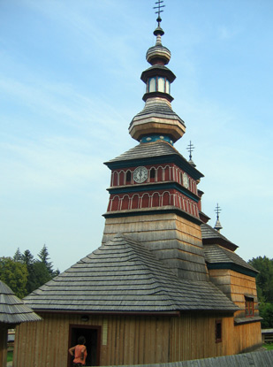 Holzkirche in Bardejovsk Kpele (Bad Bartfeld)