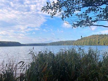 Groer Glubigsee in Brandenburg