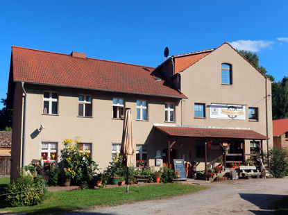 Mittelmhle, heute eine Gaststtte vor dem Ort Egsdorf