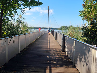 Neue Seebrcke von Teupitz