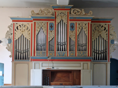 Orgel der Teupitzer Kirche