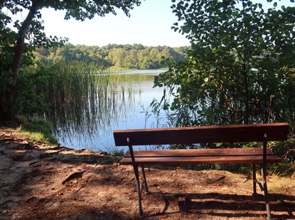 Der Tornow See vefindt sich 500 m sdlich vom Ort Tornow