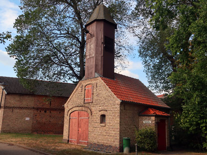 Das alte Feuerwehrhaus von Blankensee