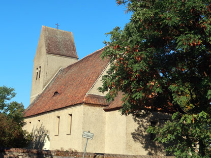 Die ev. Dorfkirche von Blankensee