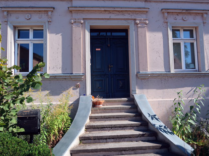 Stuckverzeirtes Haus in Wildenbruch
