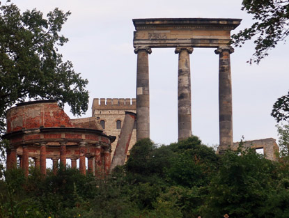 Bauten auf dem Ruinenberg in Potsdam