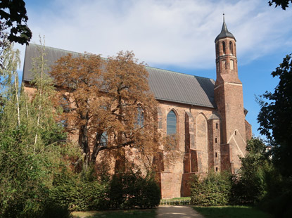 St. Johanniskircher in der Altstadt von Brandenburg
