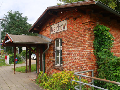 Naturparkbahnhof von Melchow