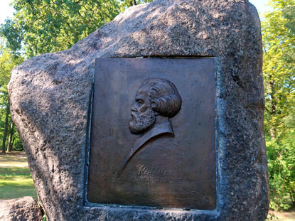 Kar.Marx-Denkmal in Frstenwalde