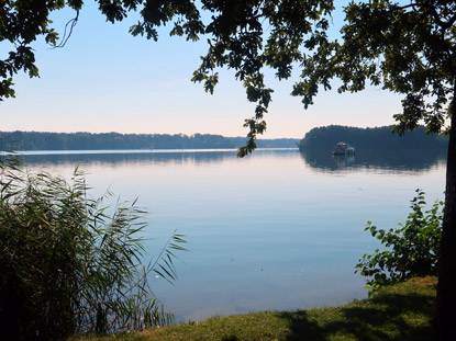 Der Scharmtzelsee bei Bad Saarow