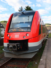 In Dernau wartet immer ein Zug