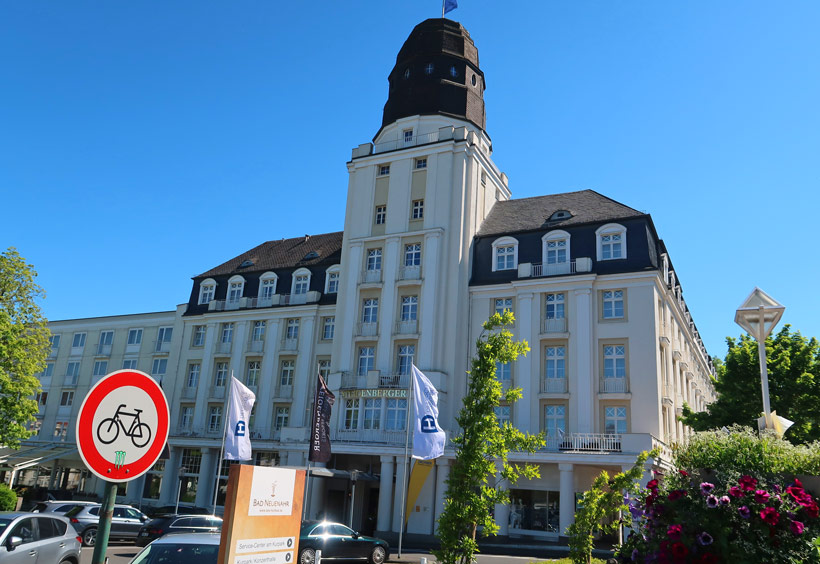 Wandern durch das Ahrtal: Das Kurviertel von Bad Neuenahr