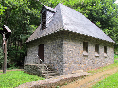 Alemannnnenweg: Kapelle Not Gottes bei Auerbach