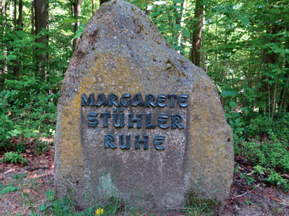 Alemannenweg vor Wersau im Odenwald: Die Margarete Sthler Ruhe