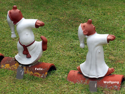 Alemannenweg , die Markierung ist serh gut