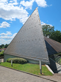 Alemannenweg: Ev. Kirche in Hassenroth