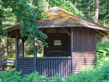 Schutzhtte "Am Galgen" bei Ober-Kainsbach im Odenwald