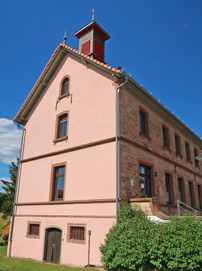 Alemannenweg in Bllstein: Unser Starpunkt, die Alte Schule