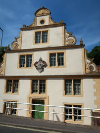 Alemannenweg am Schloss Frstenau, die Schloss-Mhle