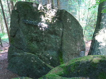 Alemannenweg am Hexenstein an der Neunkircher Hhe
