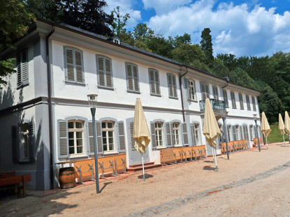 Alemannenweg Frstenlager bei Bensheim-Auerbach: Herrenhaus