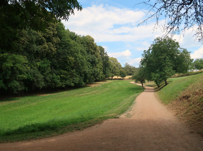 Alemannenweg durch das Frstenlager