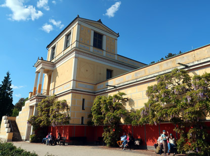 Pompejanum in Aschaffenburg  - eine Nachbau einer rmischen Villa  aus Pompeij