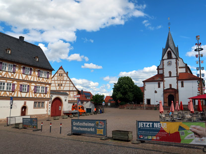 Marktplatz von Groostheim