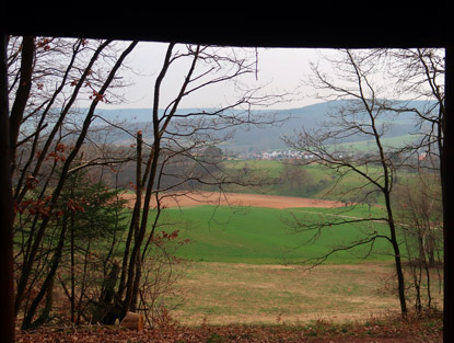 Blick von der Keller-Htte ins Tal