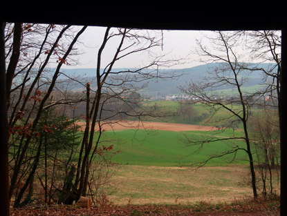 Blick von der Keller-Htte ins Tal