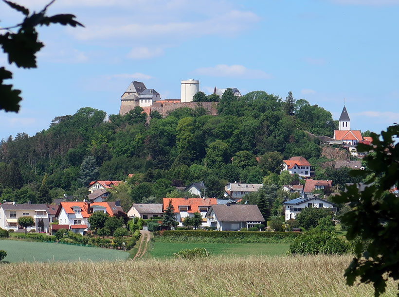 Veste Otzberg im Odenwald