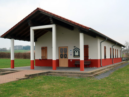 Rmische Villa Rustica Haselburg  Besucherzentrum