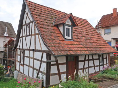 Hirtenhusle in Gras-Ellenbach diente dem Gemeinde-Schweinehirt als Wohnung