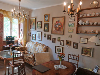 Caf Goldrand in der Feste Dilsberg