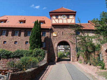 Stadttor (Torturm) der Feste Dilsberg