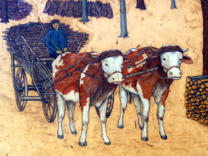 Gabholzrechte erlaubte den Brgern von Gaiberg jhrlich  eine bestimmte Holzmenge zu holen.