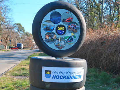 Hockenheim ist erreicht.