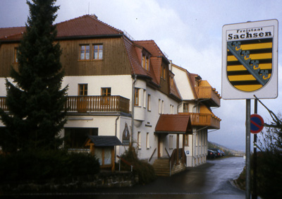 asthaus "Rbezahlbaude" an der Waltersdorfer Wache im Zittauer Gebirge