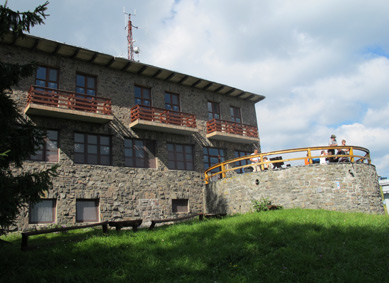 Rast auf der Htte Nagy Hideg-hegyi 