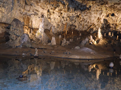 M#hrischer Karst Punkva Hhlen, der Spiegelsee