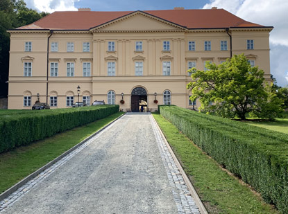 Mhrischer Karst-Wanderung: Schloss Boskovice (Zmek Boskovice).